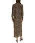 Фото #2 товара Платье женское The Kooples Silk Shirtdress коричневое 1
