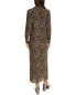 Фото #2 товара The Kooples Silk Shirtdress Women's Brown 1