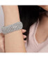 ფოტო #2 პროდუქტის Women's Silver Embellished Statement Bracelet
