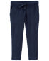 Фото #1 товара Baby Tapered Leg Microfleece Pull-On Pants 12M