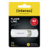 Intenso Flash Line - 64 GB - USB Type-C - 3.2 Gen 1 (3.1 Gen 1) - 70 MB/s - Cap - White