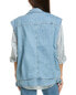 Фото #2 товара Frame Denim Angular Trucker Vest Women's Blue Xs