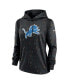 Фото #3 товара Women's Anthracite Detroit Lions NFL Crucial Catch Therma Pullover Hoodie