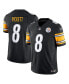 Фото #1 товара Men's Kenny Pickett Black Pittsburgh Steelers Vapor F.U.S.E. Limited Jersey