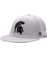Фото #2 товара Men's Gray Michigan State Spartans Fitted Hat