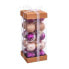 Фото #1 товара Елочные шарики разноцветные Shico Christmas Baubles PVC 4 x 4 x 4 см (20 штук)