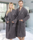 Фото #1 товара Халат Linum Home Gray Cotton Bathrobe