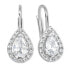 Фото #1 товара Earrings made of white gold with crystals 239 001 00831 07