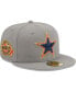 ფოტო #2 პროდუქტის Men's Gray Dallas Cowboys Super Bowl XXVIII Color Pack Multi 59FIFTY Fitted Hat
