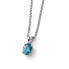 Charming silver necklace Smooth 61186 MIN (chain, pendant)