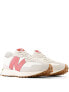 New Balance 327 trainers in white & pink