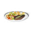 Flat Plate Luminarc Friends Time Bistr White/Black Glass Ø 30 cm Meat (12 Units)