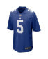 Men's Kayvon Thibodeaux Royal New York Giants Player Game Jersey