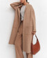 Фото #5 товара Women's Pockets Detail Oversized Knitted Coat