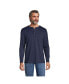 Фото #1 товара Men's Supima Jersey Long Sleeve Henley T-Shirt