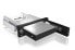 Фото #5 товара ICY BOX IB-168SK-B - 13.3 cm (5.25") - Carrier panel - 3.5" - SATA - SATA II - SATA III - Black - Plastic - Stainless steel