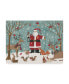 Фото #1 товара Anne Tavoletti Woodland Christmas VI Canvas Art - 37" x 49"