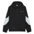 Фото #1 товара Puma Amg Woven Full Zip Jacket Mens Black Casual Athletic Outerwear 62502601