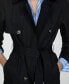 ფოტო #8 პროდუქტის Women's Belt Detail Classic Trench Coat