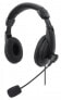 Фото #1 товара Гарнитура игровая Manhattan Stereo Over-Ear (USB) чёрная
