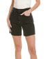 Triarchy Ms. Florence-Mid Loved Black High-Rise Cut-Off Short Women's