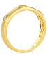 Anywear Everywear® Nude Diamond Polished Band (1/10 ct. t.w.) in 14k Gold (Also Available in Rose Gold or White Gold)