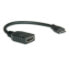 Фото #3 товара VALUE HDMI High Speed Cable + Ethernet - A - C - F/M 0.15 m - 0.15 m - HDMI Type A (Standard) - HDMI Type C (Mini) - Black