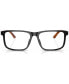 Фото #2 товара Men's Rectangle Eyeglasses, RL6225U56-O