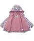 ფოტო #10 პროდუქტის Toddler Girls Fleece Lined Windbreaker Rain Jacket