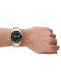 ფოტო #5 პროდუქტის Men's Hampton Three Hand Date Two-Tone Stainless Steel Watch 46mm