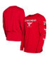 Фото #1 товара Men's Red Chicago Bulls 2023/24 City Edition Long Sleeve T-shirt
