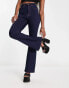 Фото #3 товара ASOS DESIGN power stretch flare in dark blue