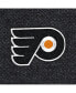 Men's Heathered Black Philadelphia Flyers Course Quarter-Zip Jacket