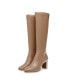Фото #14 товара Women's Spencer Pointed Toe Knee High Boots