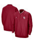 ფოტო #1 პროდუქტის Men's Crimson Oklahoma Sooners 2021 Coach Half-Zip Jacket