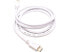 Фото #1 товара Nippon Labs 4K HDMI Cable 10 ft. - White HDMI 2.0 Cable, Supports 1080p, 3D, 216