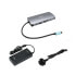Фото #1 товара i-tec USB-C Metal Nano Dock HDMI/VGA with LAN + Charger 112W - Wired - USB 3.2 Gen 1 (3.1 Gen 1) Type-C - 100 W - 3.5 mm - 10,100,1000 Mbit/s - Silver