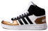 Фото #2 товара Кроссовки женские adidas neo Hoops 2.0 Mid черно-бело-золотые