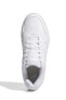 Фото #12 товара Id2855 Hoops 3.0 Bold W Kadın Sneaker Ayakkabı Beyaz