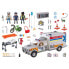 Фото #1 товара Игровой набор Playmobil Rescue Vehicle Us Ambulance City Action (Городская Скорая Помощь)