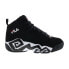Фото #2 товара Fila MB 1VB90140-014 Mens Black Synthetic Athletic Basketball Shoes