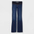 Women's Adaptive Bootcut Jeans - Universal Thread Dark Denim Wash 4