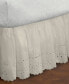 Фото #8 товара Ruffled Eyelet 18" Drop California King Bed Skirt