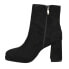 Corkys Slug Bug Round Toe Platform Booties Womens Black Dress Boots 80-0047-013