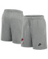 ფოტო #1 პროდუქტის Men's Heather Gray Georgia Bulldogs Legacy Essential Fleece Shorts