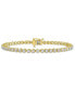 Фото #1 товара IGI Certified Diamond Tennis Bracelet (2 ct. t.w.) in 14k White gold or 14k Yellow Gold