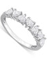 Diamond Heart-Cut Anniversary Band (1 ct. t.w.) in 14k White Gold