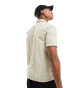 Marshall Artist double pocket short sleeve shirt in beige