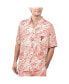 Men's Red Philadelphia Phillies Monstera Print Party Button-Up Shirt