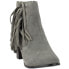COCONUTS by Matisse Stroll Through Cowboy Booties Womens Grey Casual Boots STROL